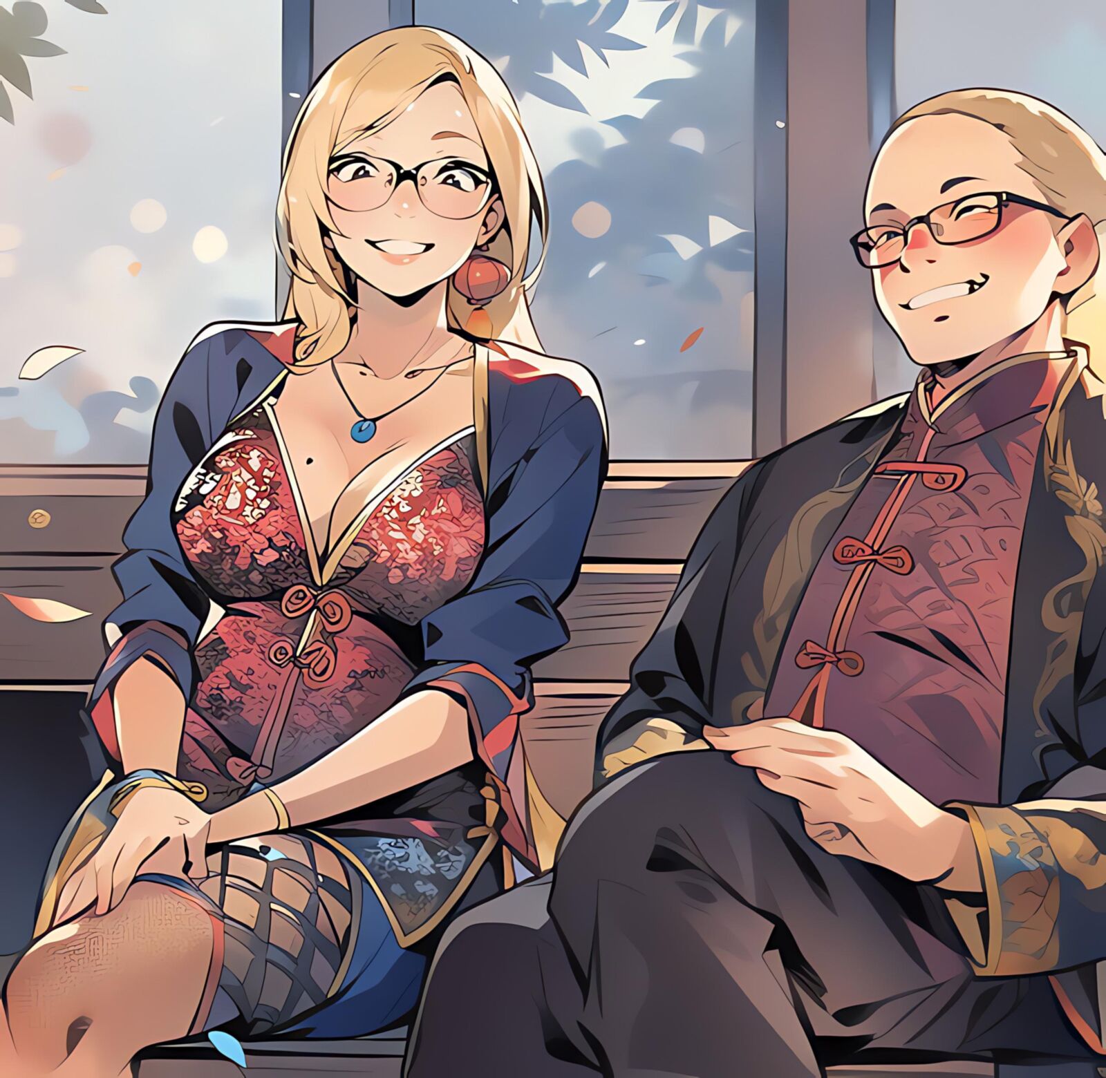 Cartooned China style