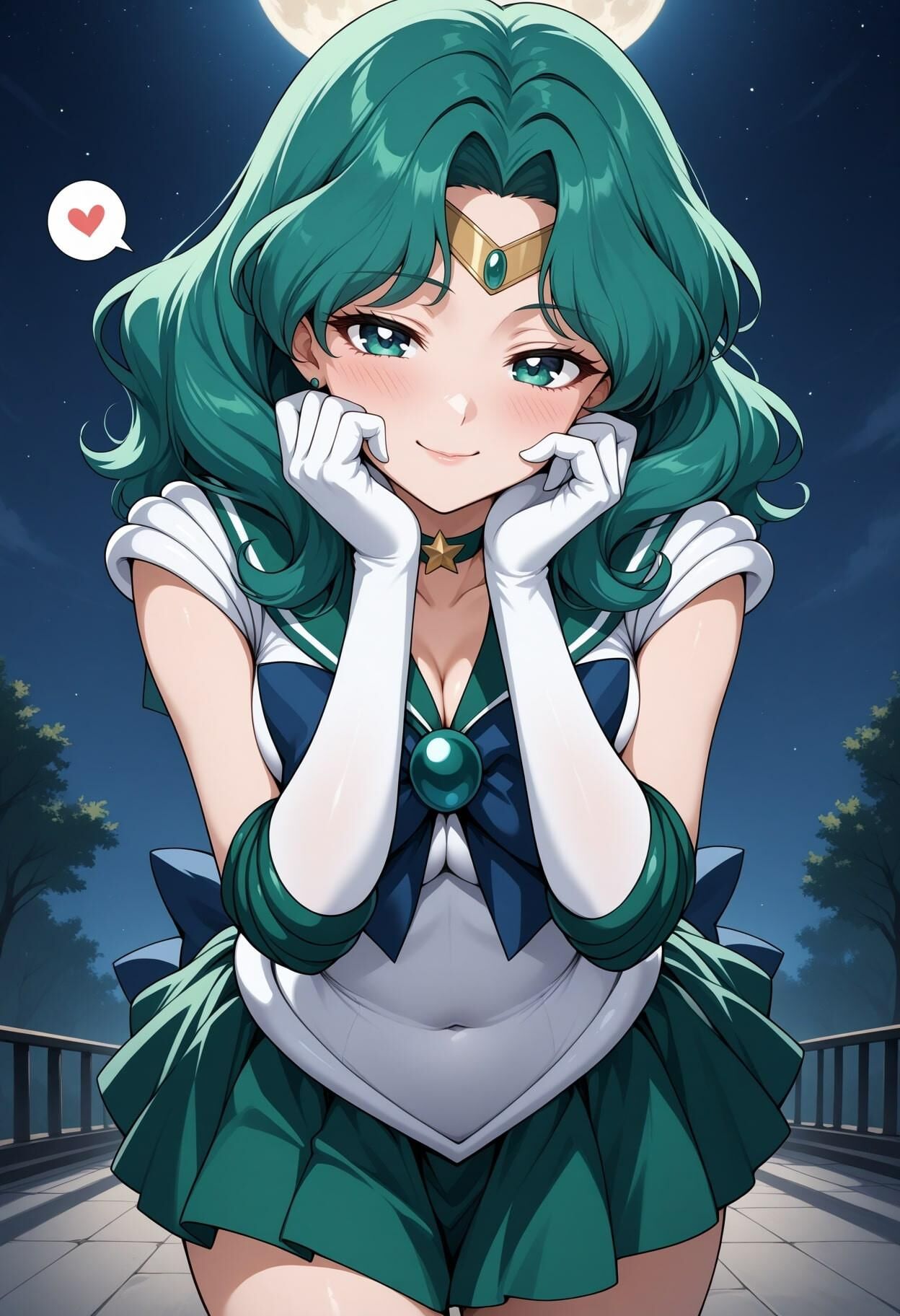 Sailor Neptune Aqua Hentai
