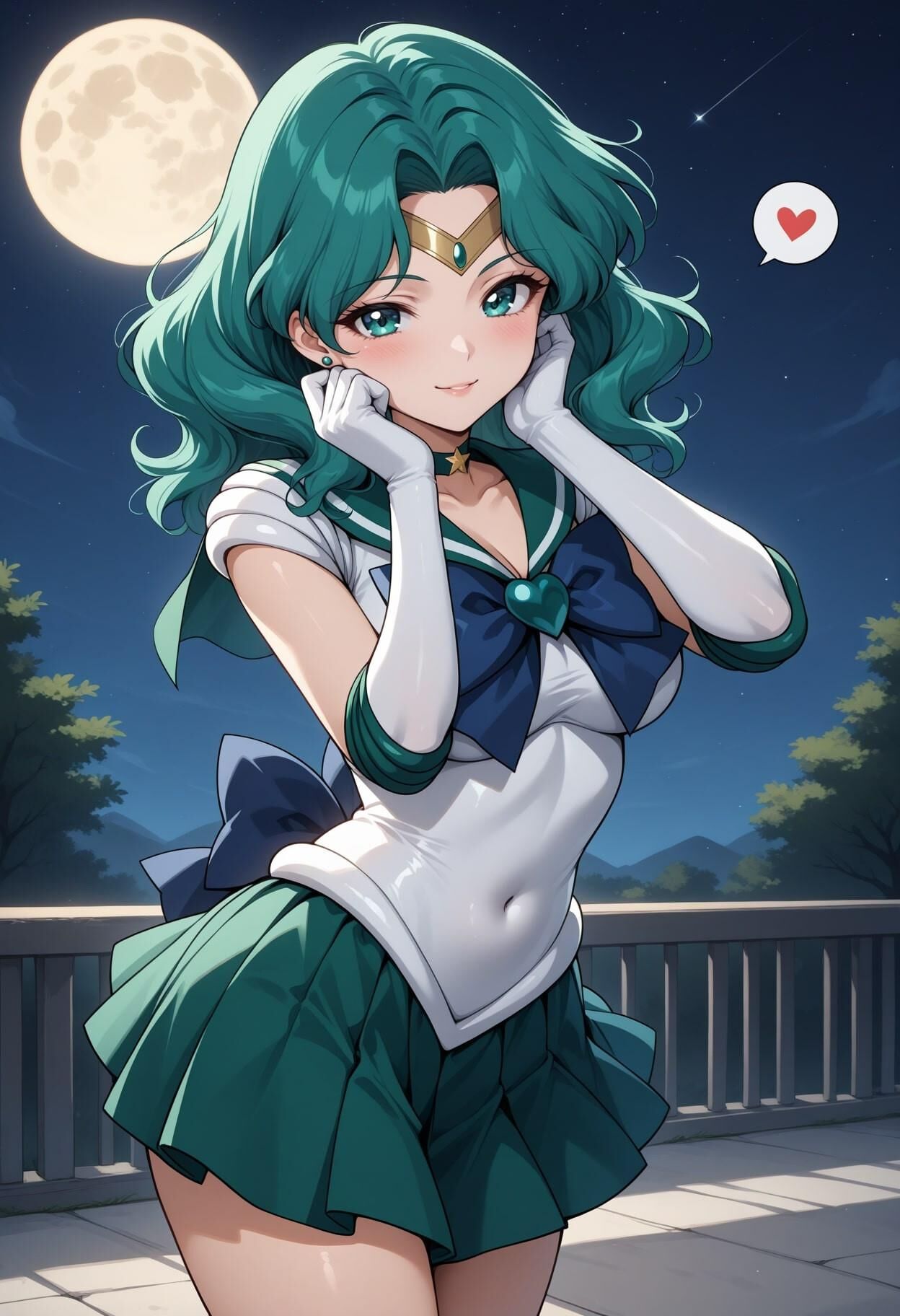 Sailor Neptune Aqua Hentai