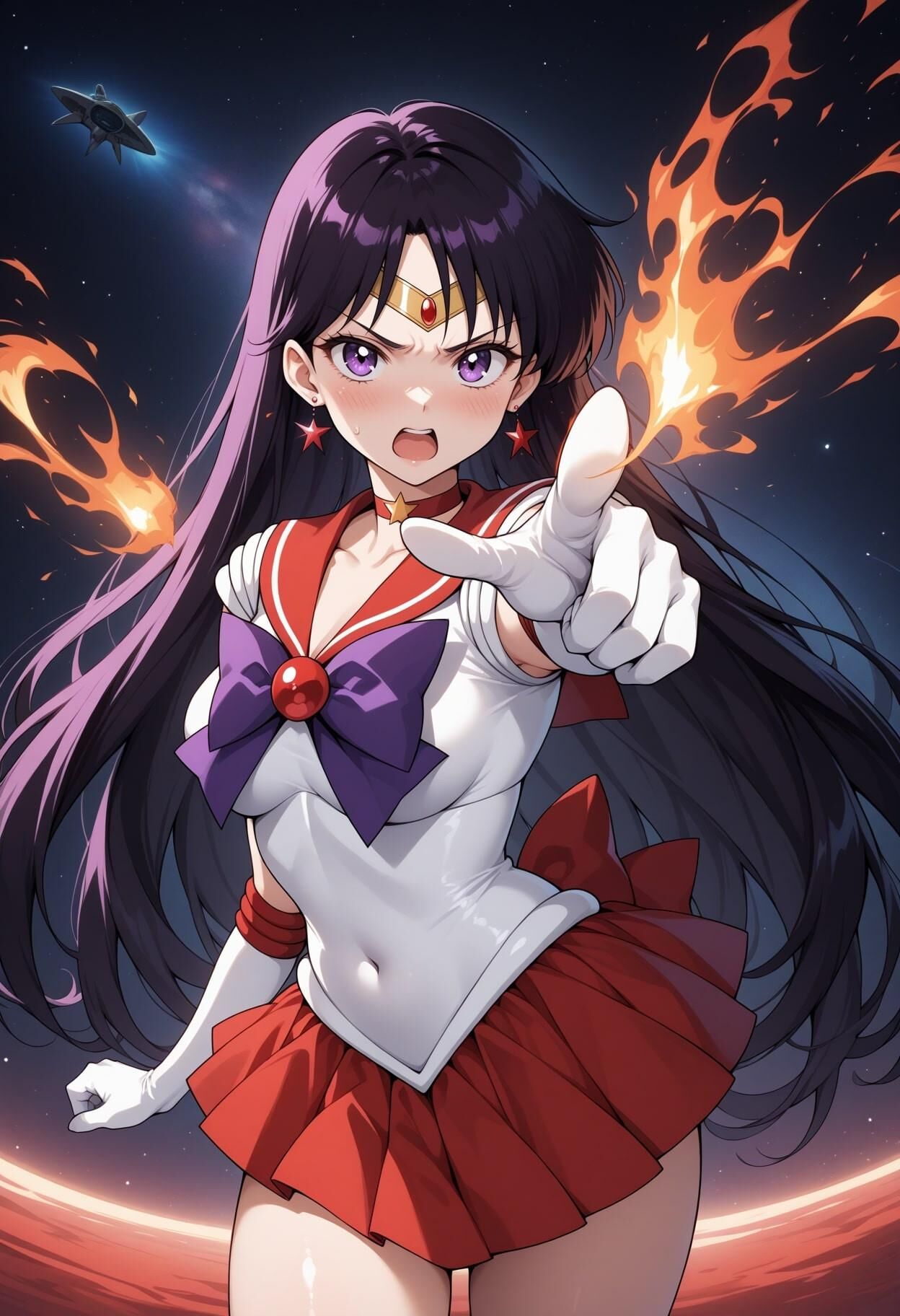 Sailor Mars Fire Hentai