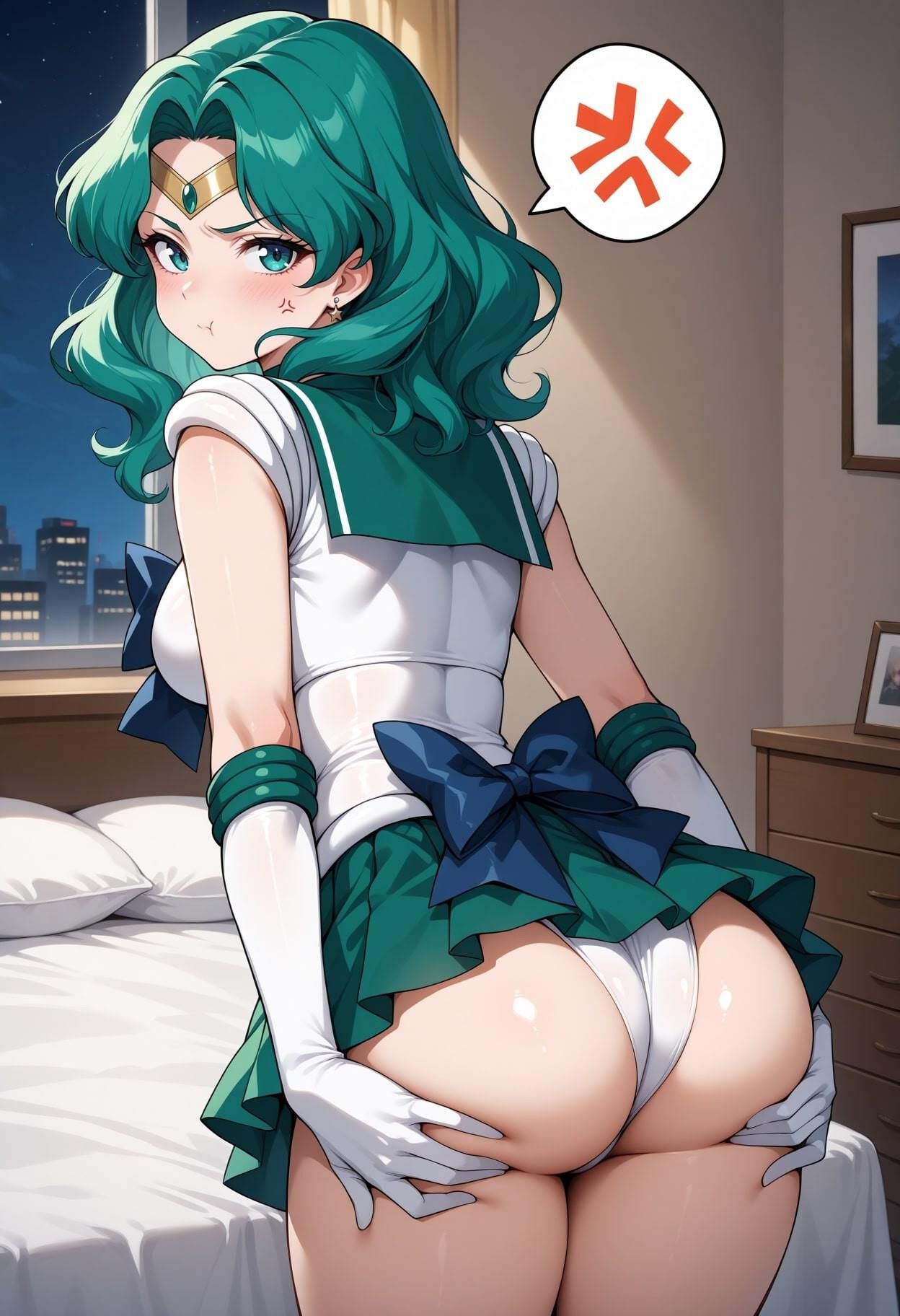 Sailor Neptune Aqua Hentai