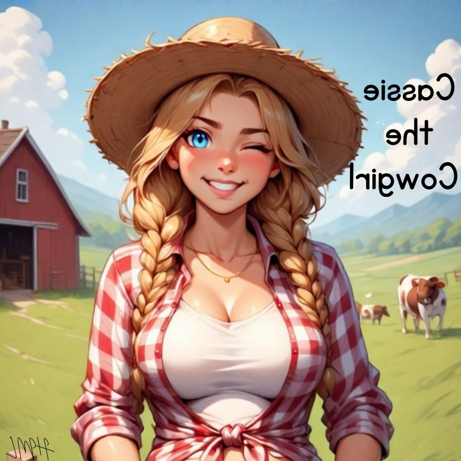 Cassie the Cowgirl (Story Art)