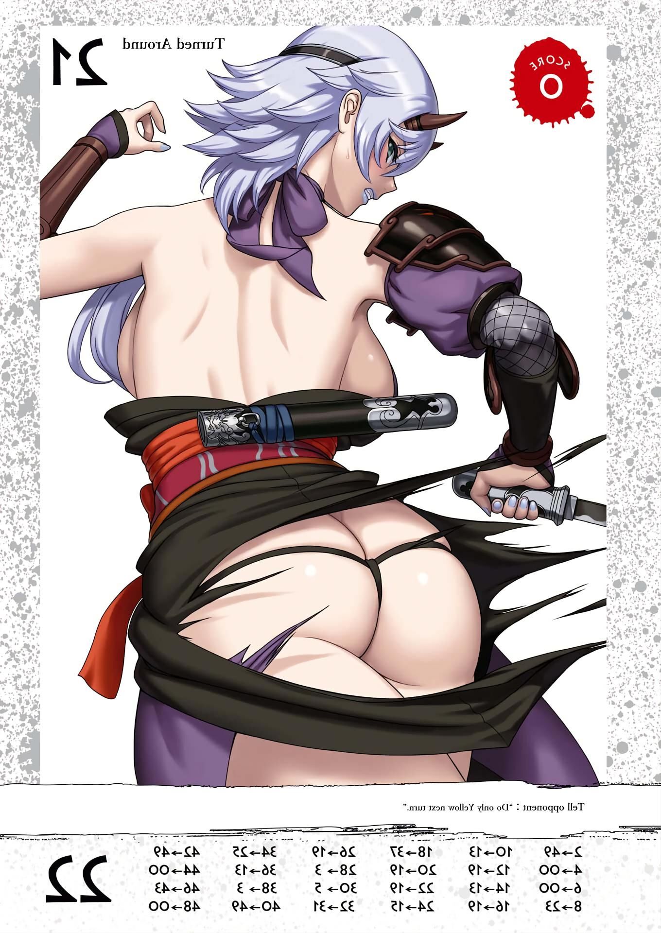 Queens Blade Shizuka Book Art