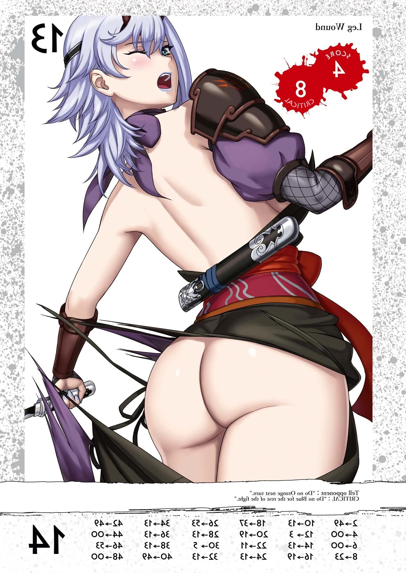 Queens Blade Shizuka Book Art