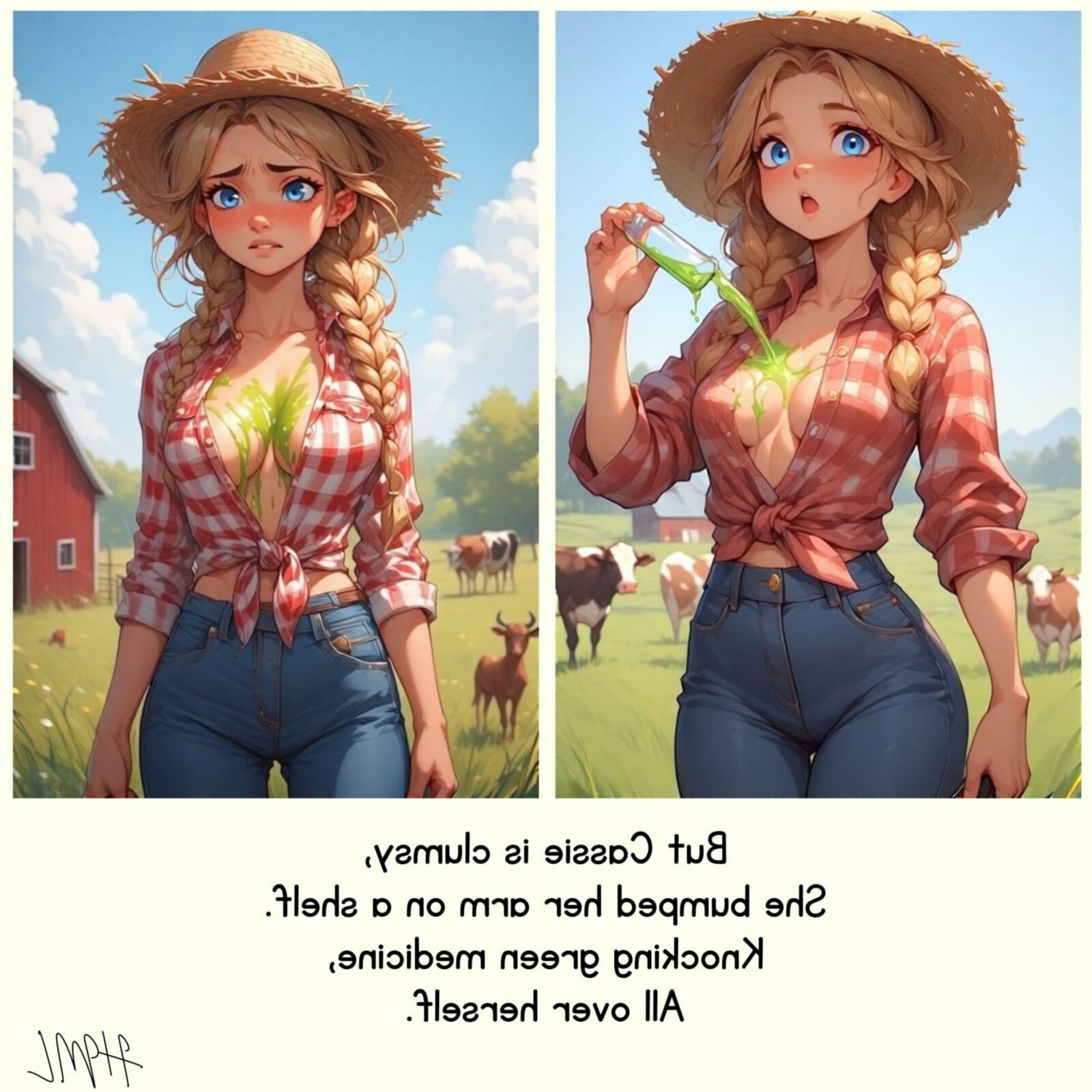Cassie the Cowgirl (Story Art)