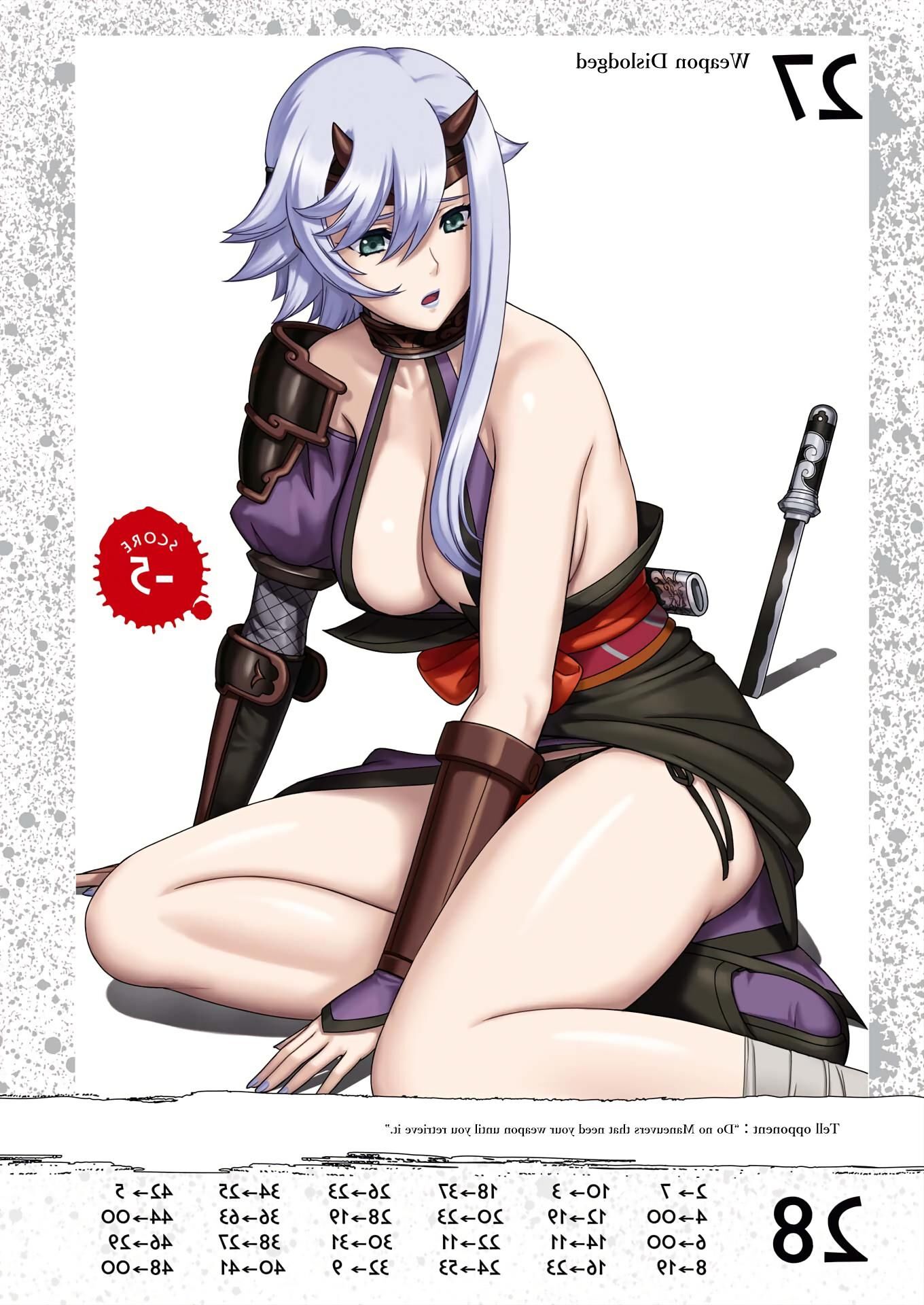 Queens Blade Shizuka Book Art