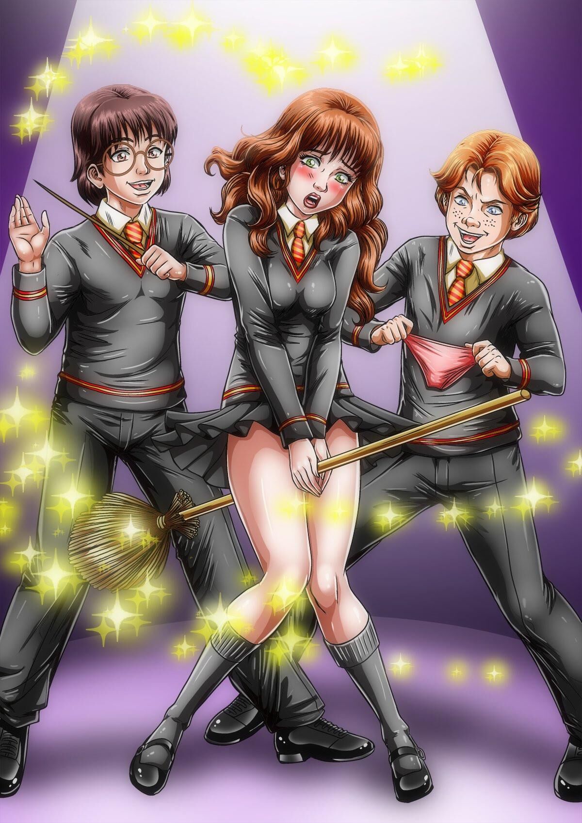 La punition d'Hermione (Harry Potter)