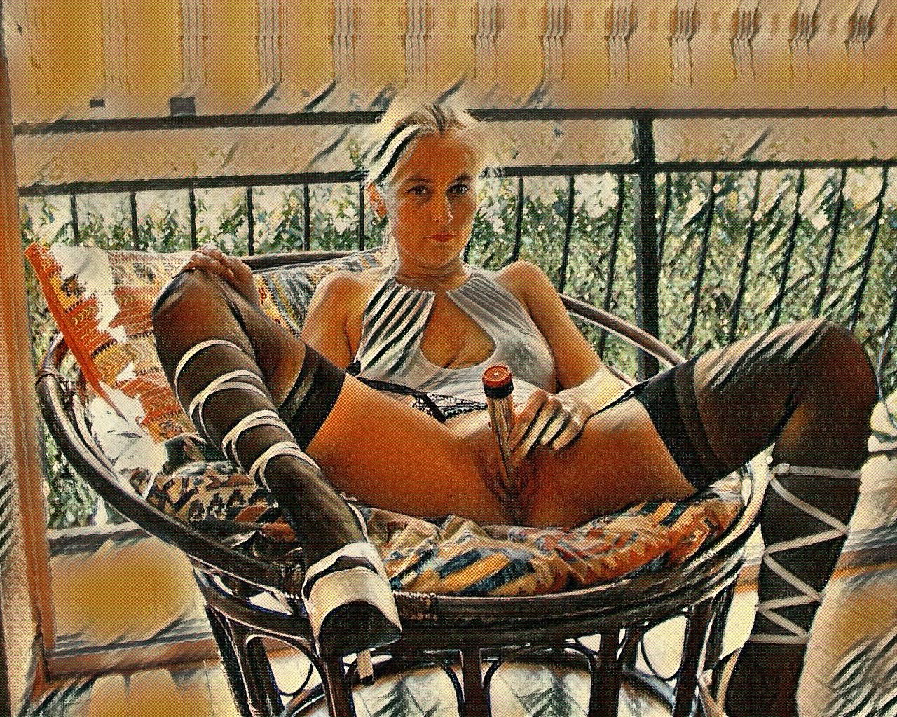 Mesdames de balcon sexy