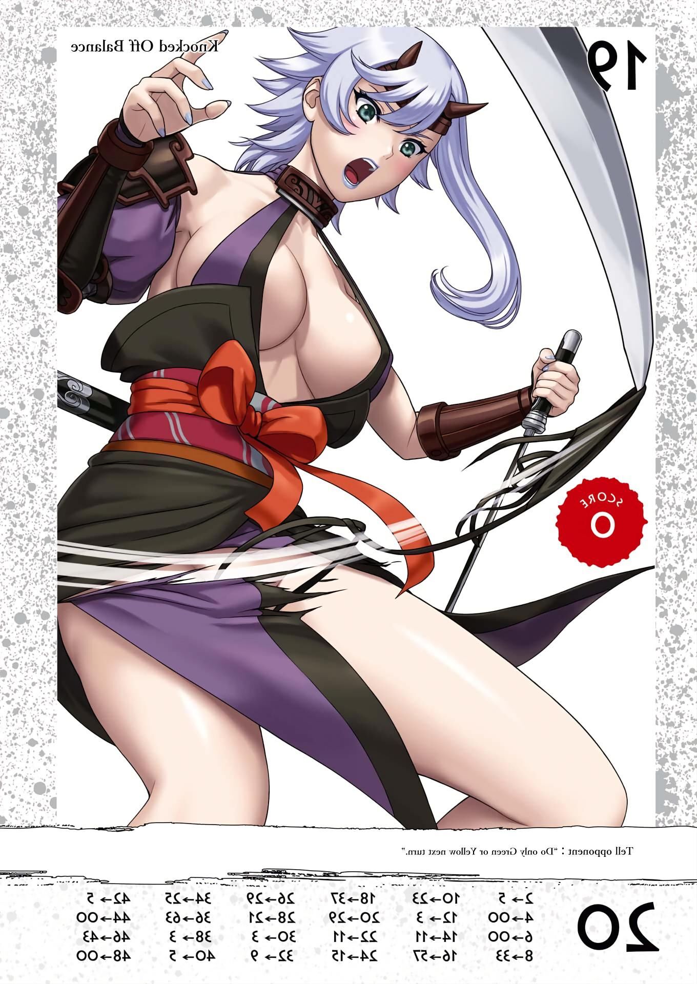 Queens Blade Shizuka Book Art
