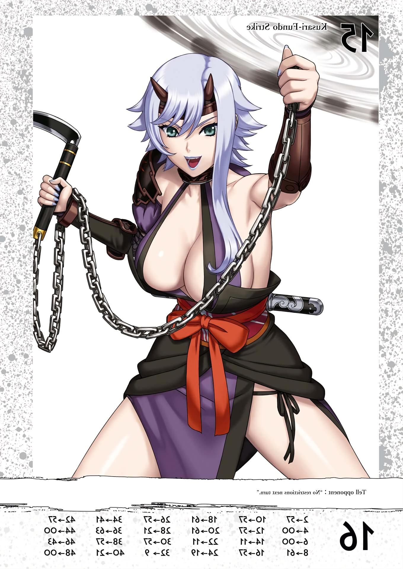 Queens Blade Shizuka Book Art