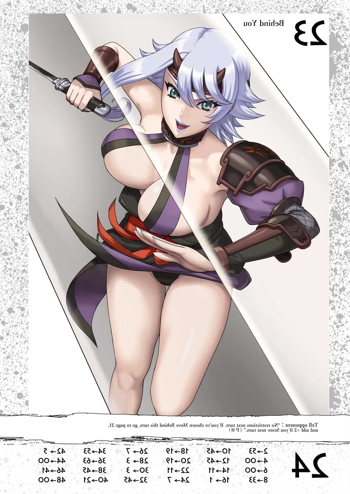 Queens Blade Shizuka Book Art