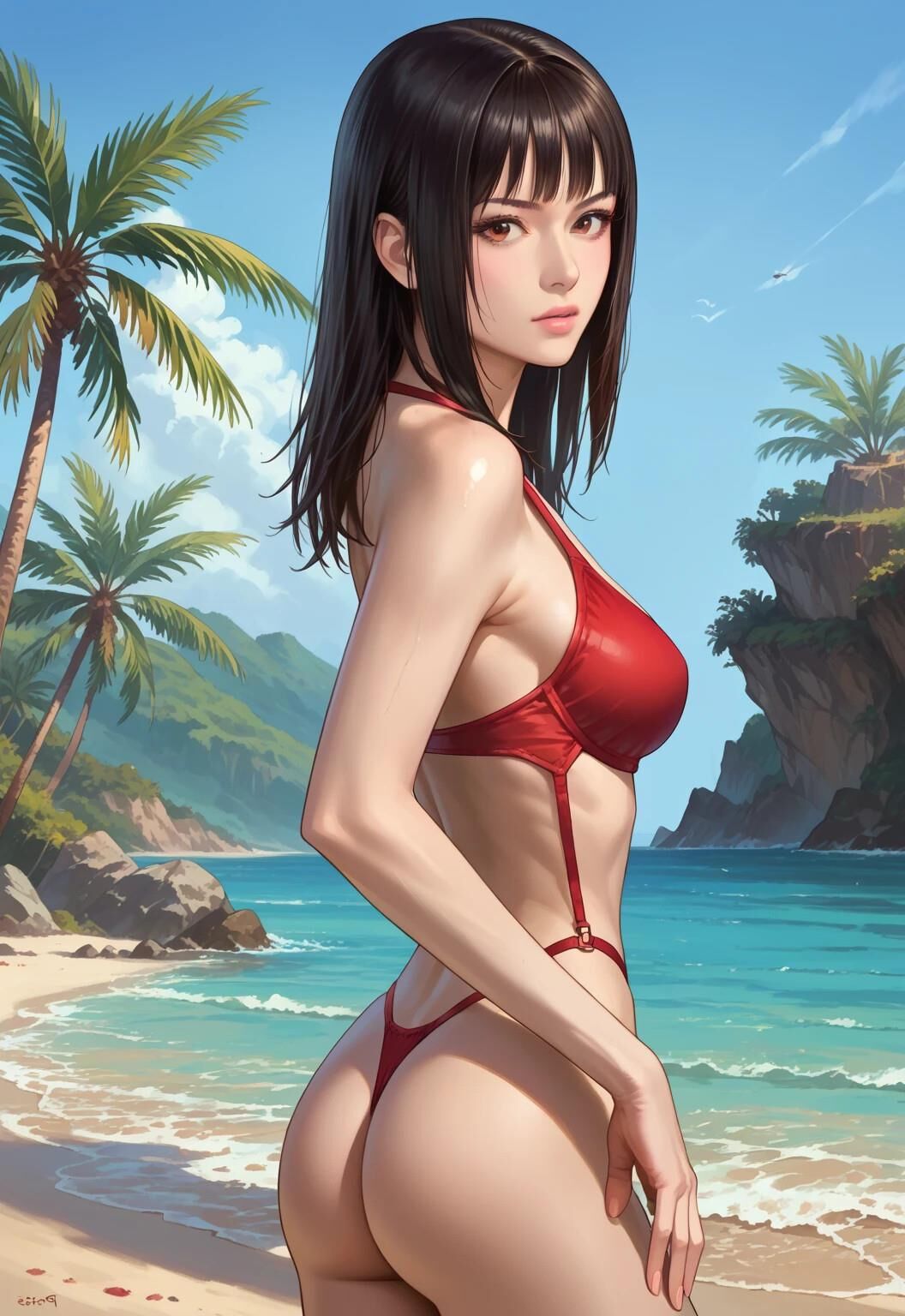 Lindo Nightshade Hibana Art Ai