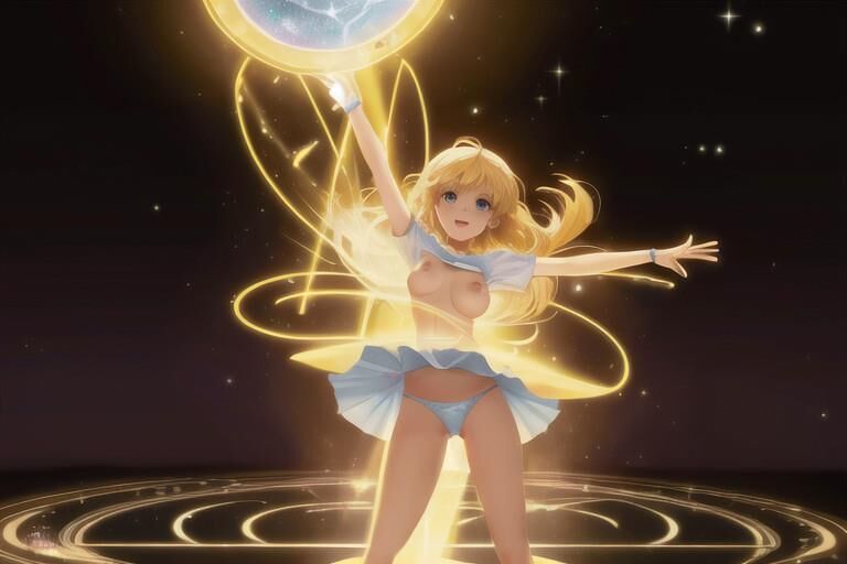 Quick AI test # Magic heroine transformation!