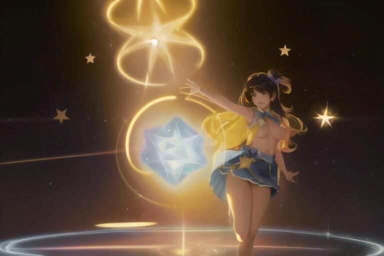 Quick AI test # Magic heroine transformation!