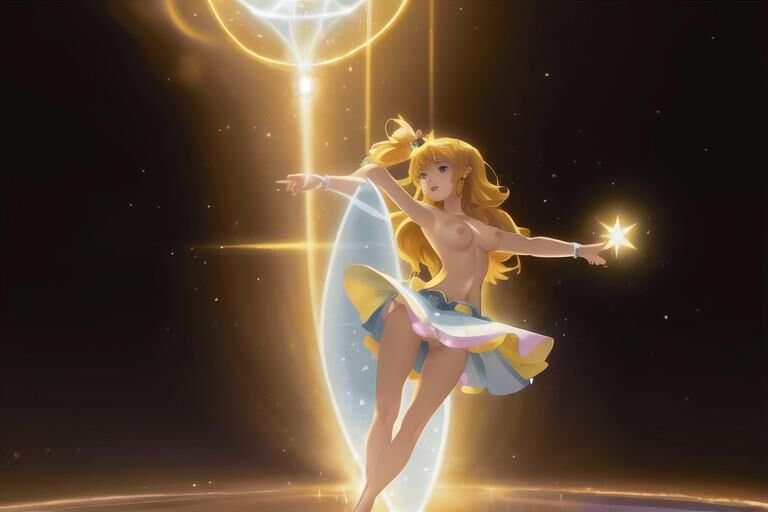 Quick AI test # Magic heroine transformation!