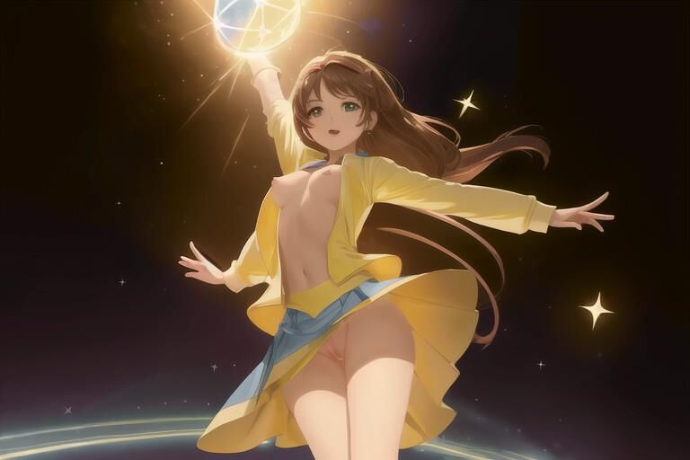 Quick AI test # Magic heroine transformation!