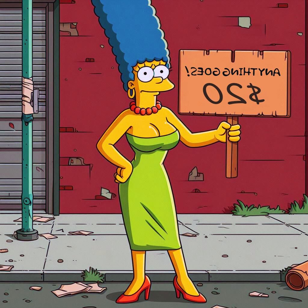 marge simpson whore