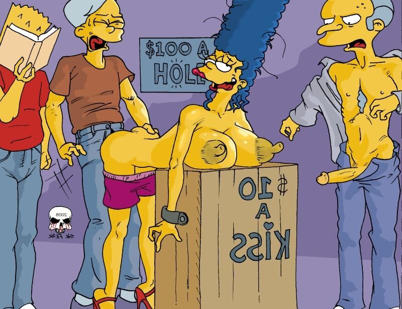 marge simpson whore