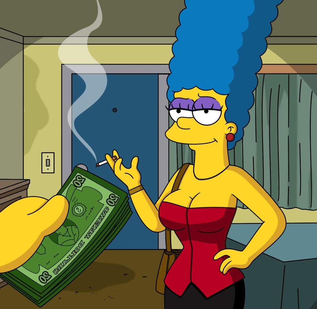 marge simpson whore