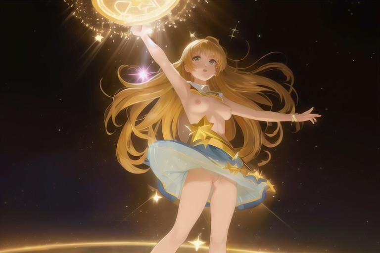 Quick AI test # Magic heroine transformation!