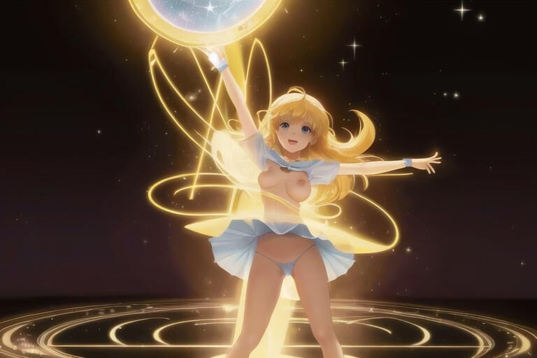 Quick AI test # Magic heroine transformation!