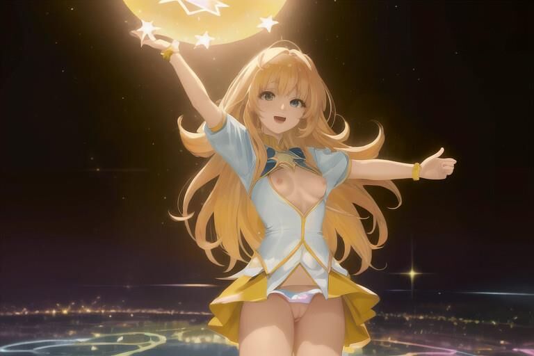 Quick AI test # Magic heroine transformation!