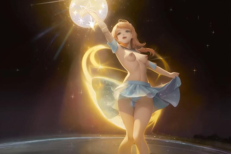 Quick AI test # Magic heroine transformation!