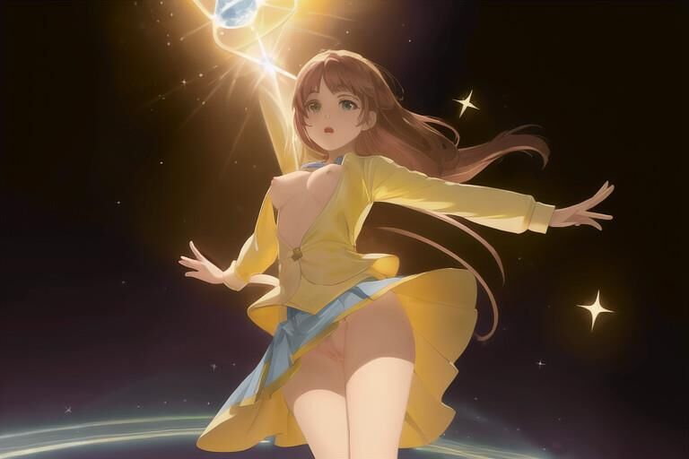 Quick AI test # Magic heroine transformation!