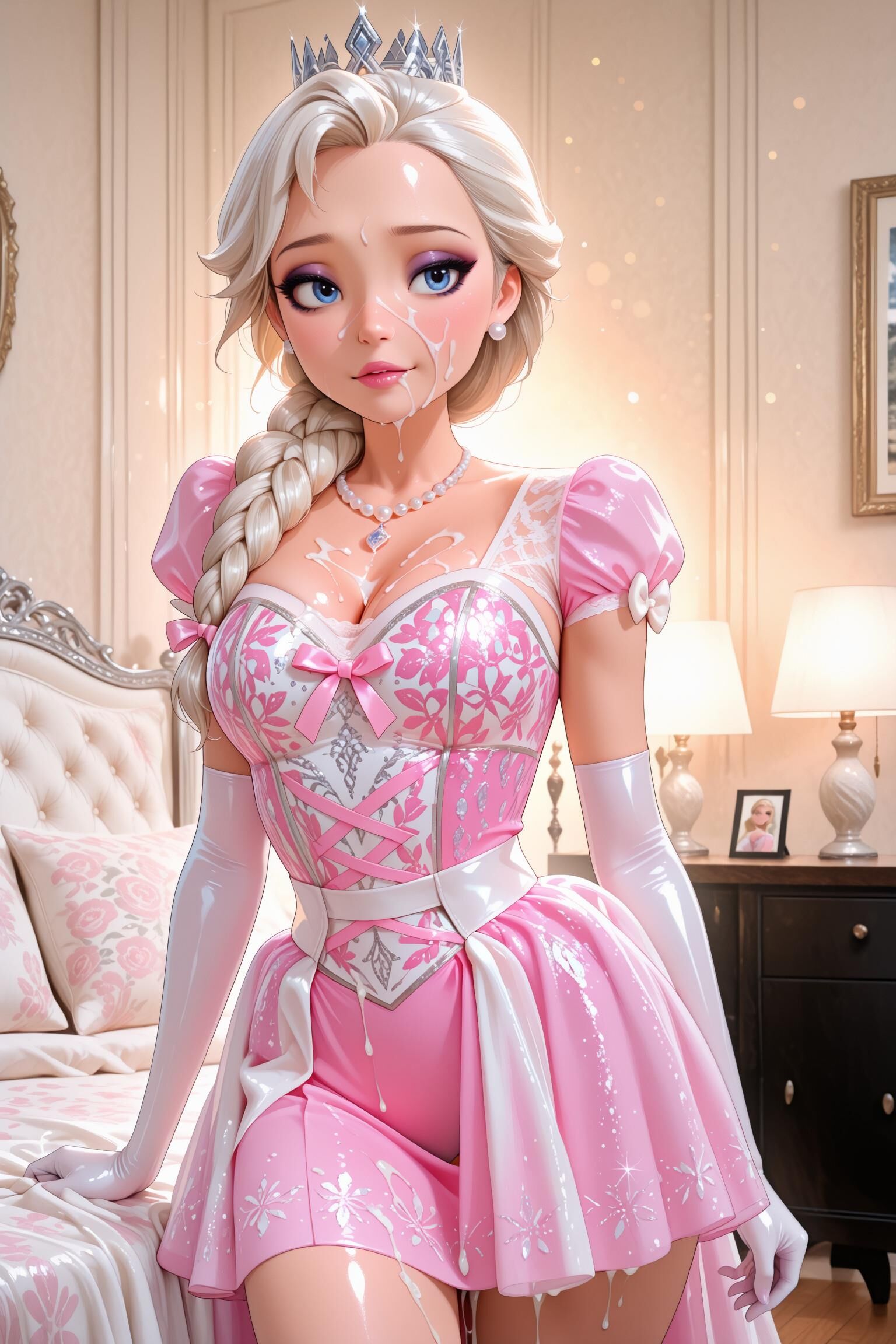 Elsa X Slutty Princess Dress