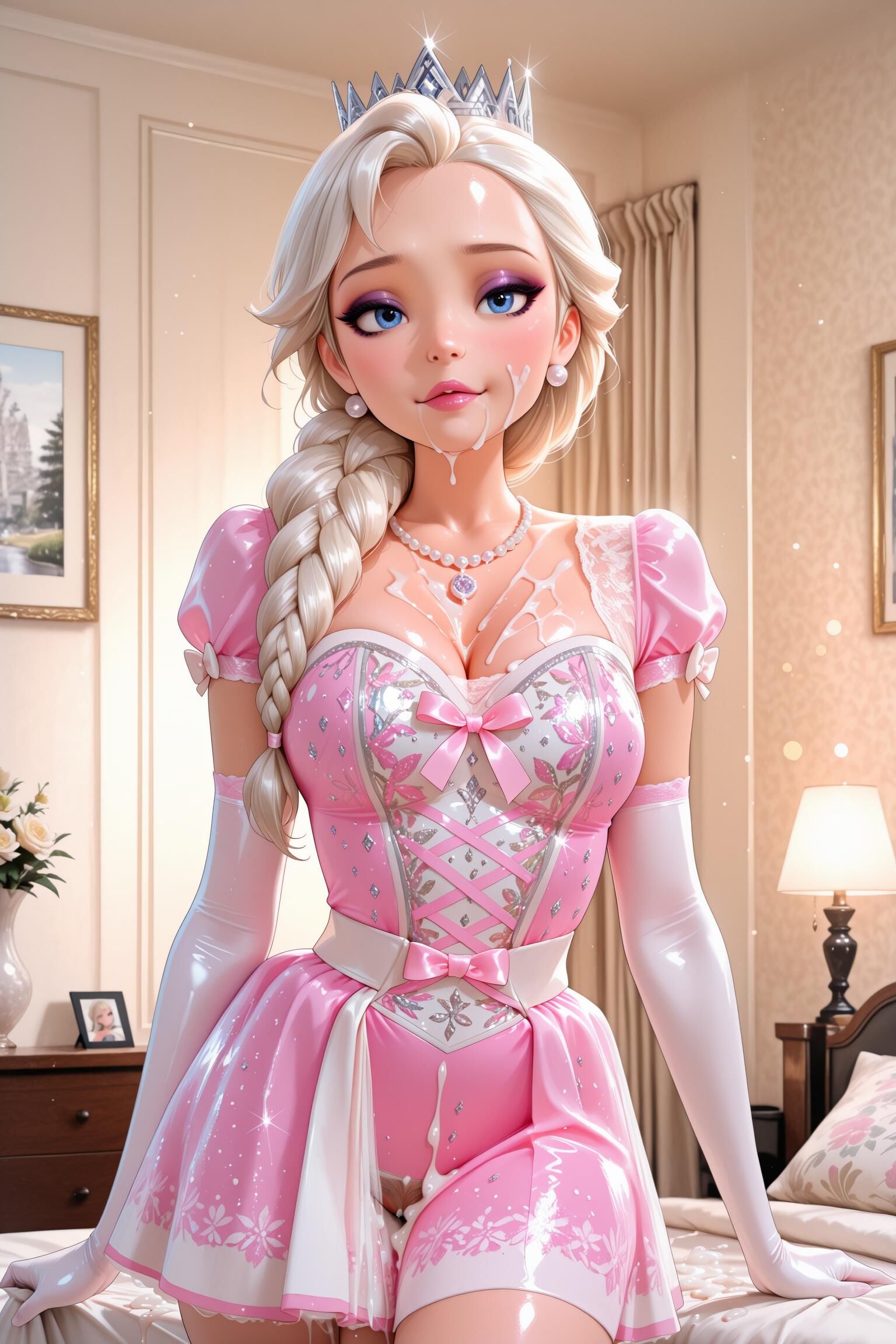 Elsa X Slutty Princess Dress