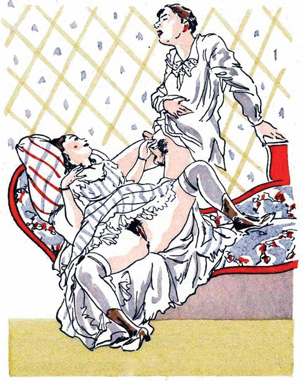 Rojan Vintage Femdom Art