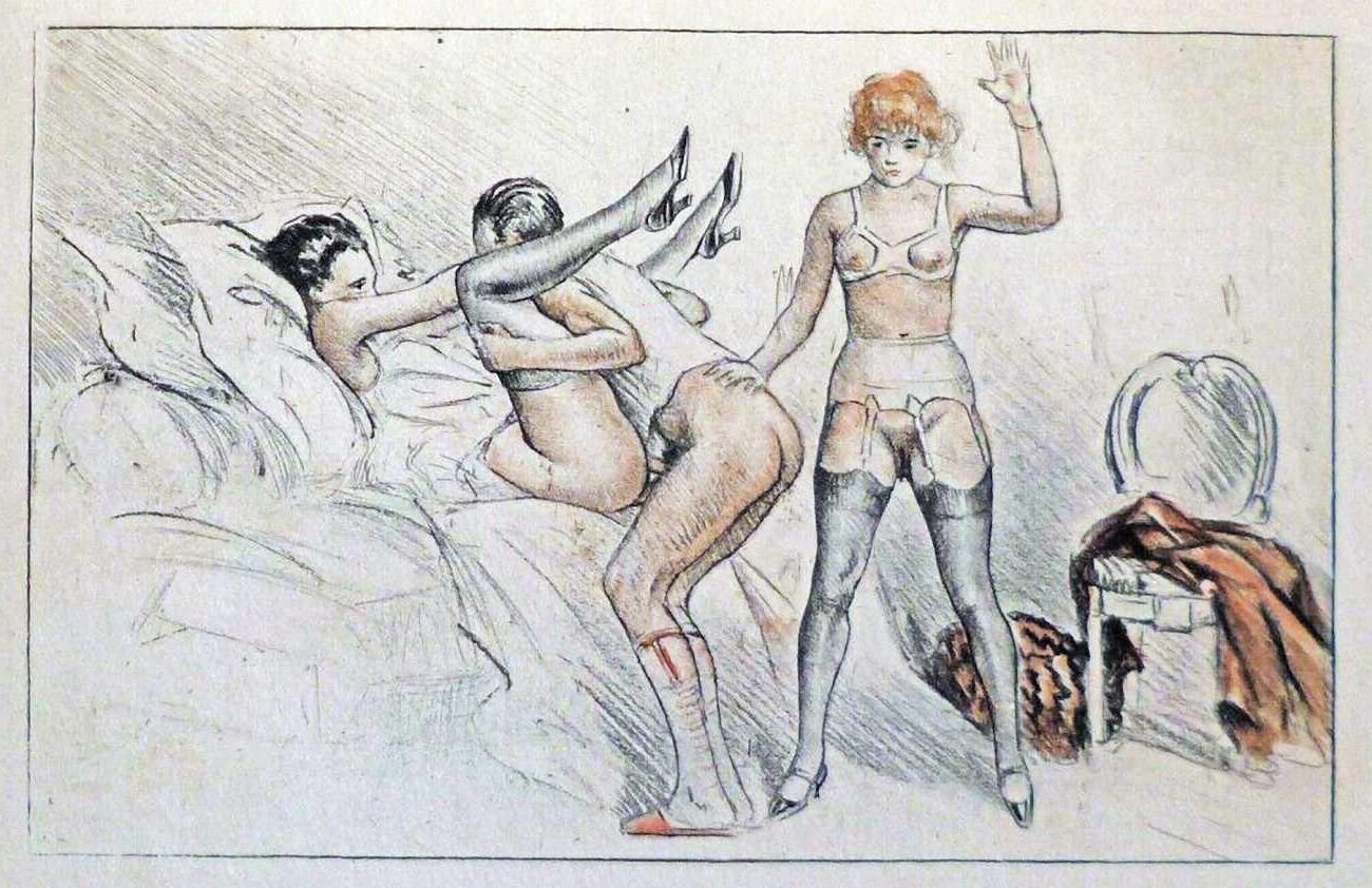 Rojan Vintage Femdom Art