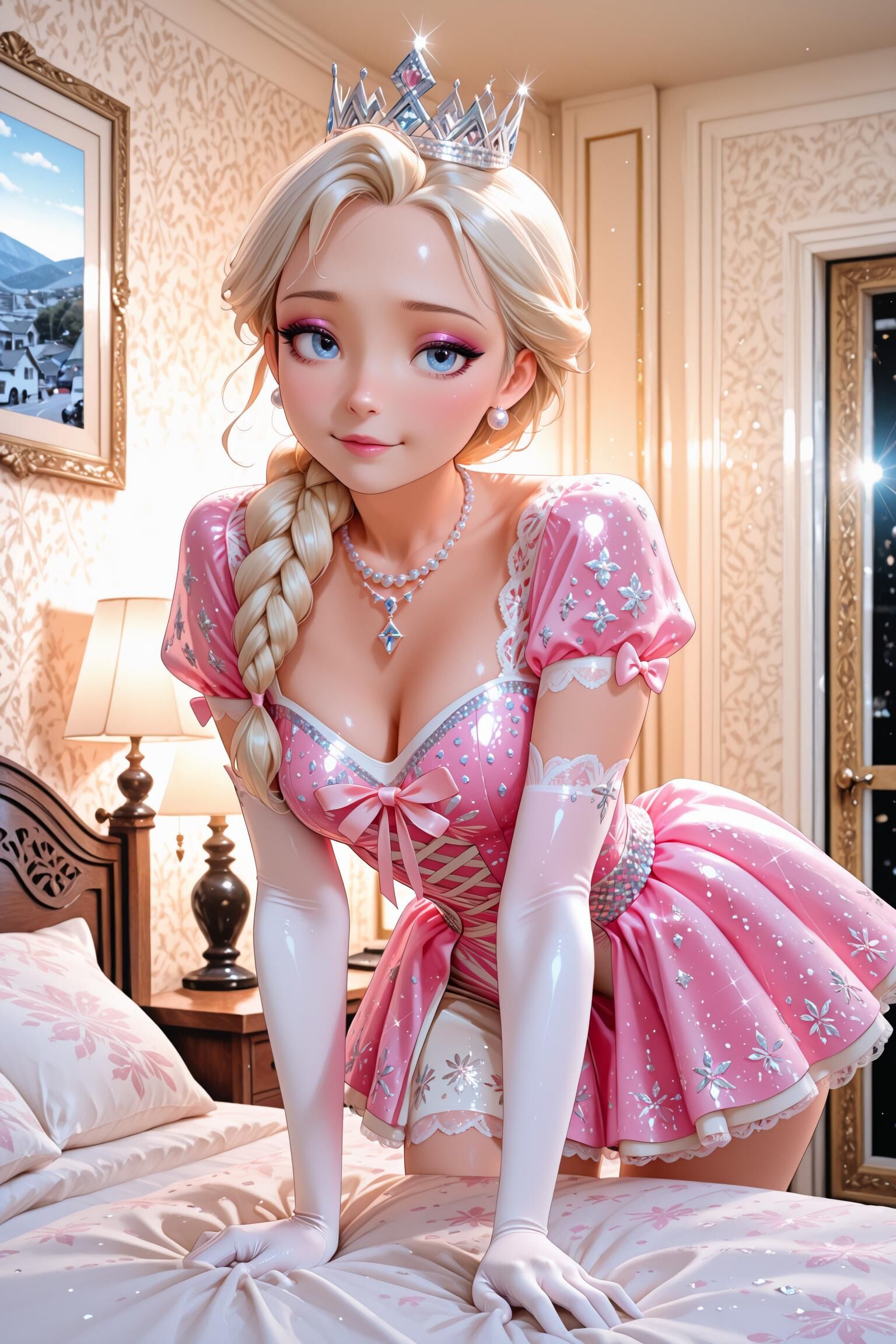 Elsa X Slutty Princess Dress