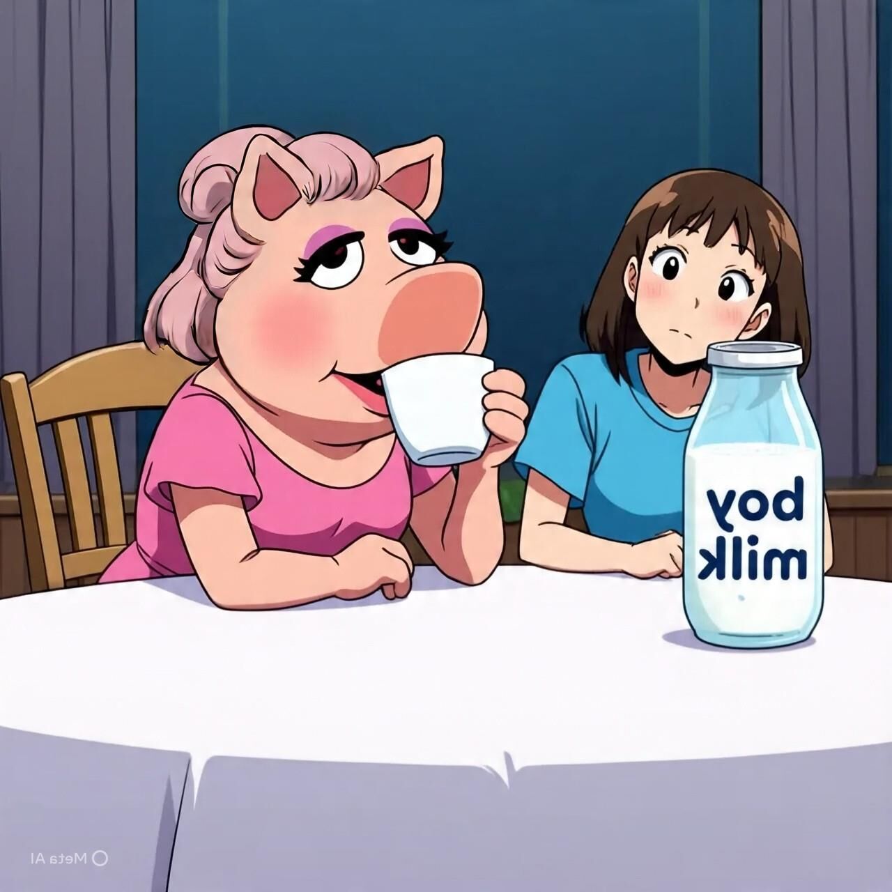 Miss Piggy (with Sissy themes) 