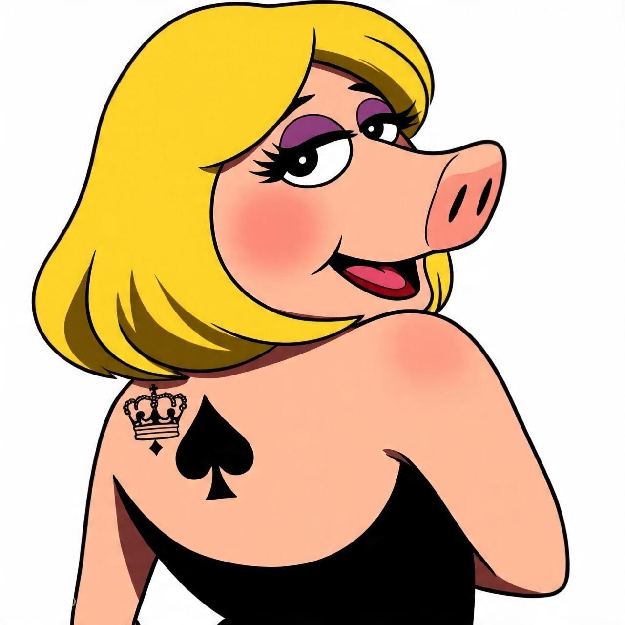 Miss Piggy (with Sissy themes) 