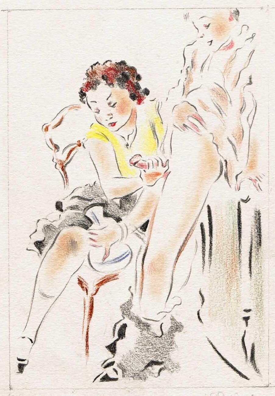 Rojan Vintage Femdom Art