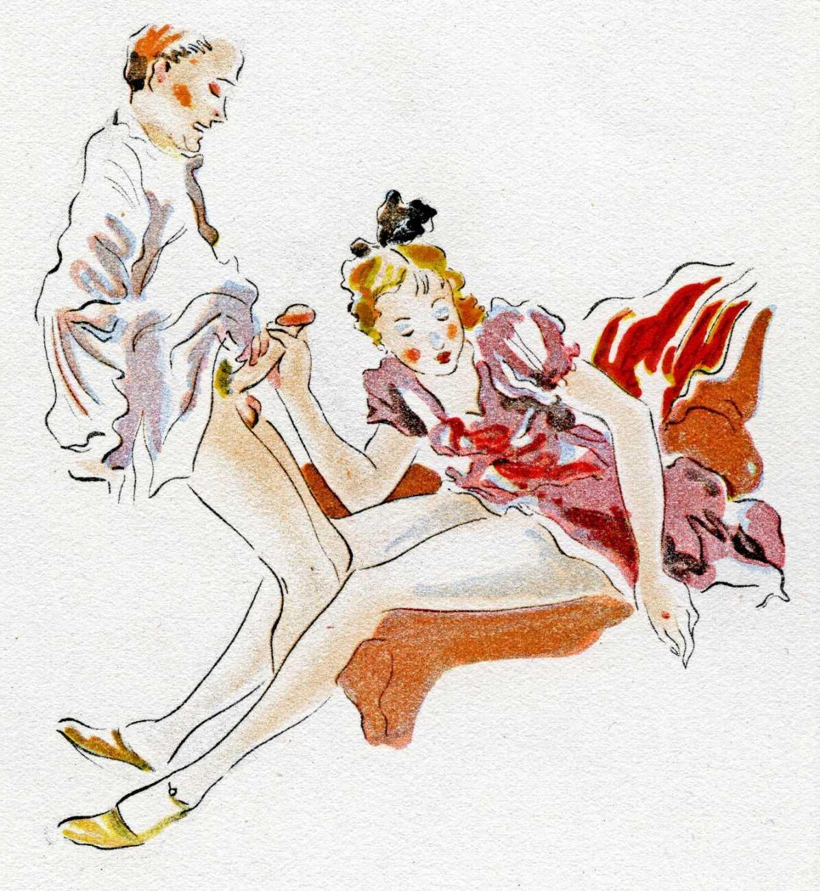 Rojan Vintage Femdom Art