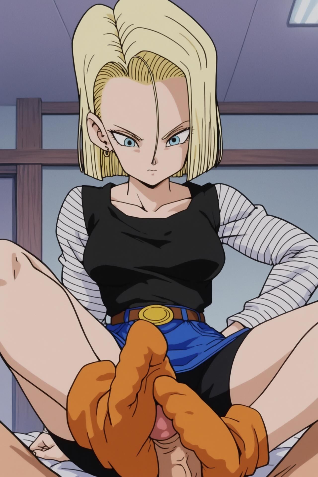 Hentail Footjob