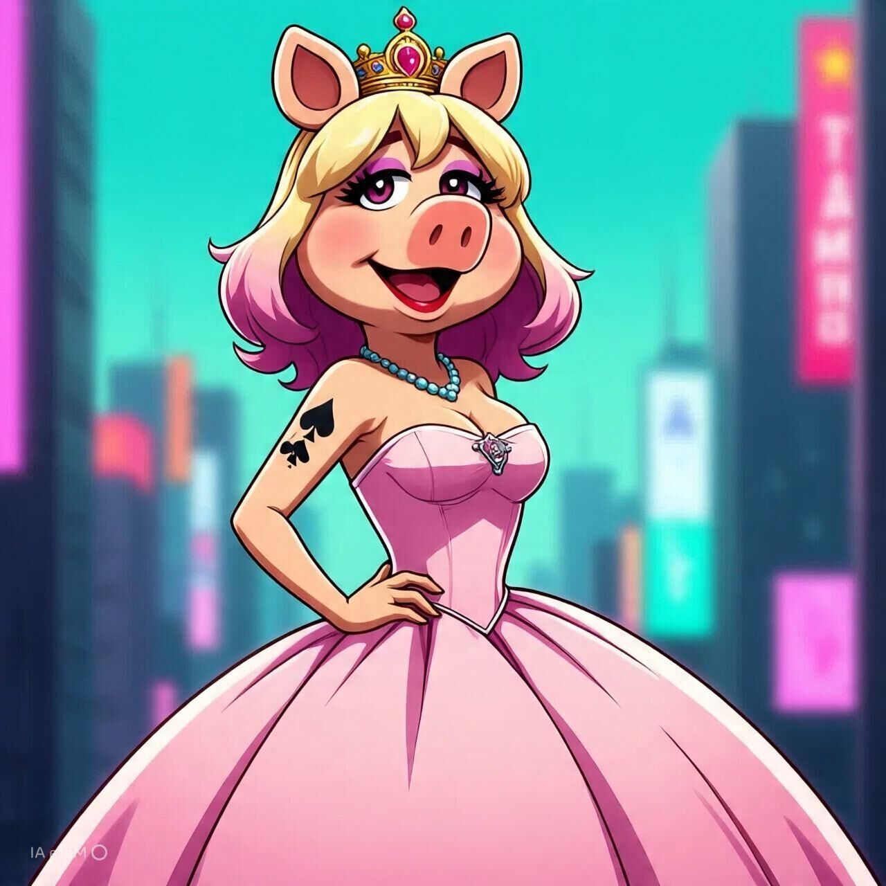 Miss Piggy (with Sissy themes) 