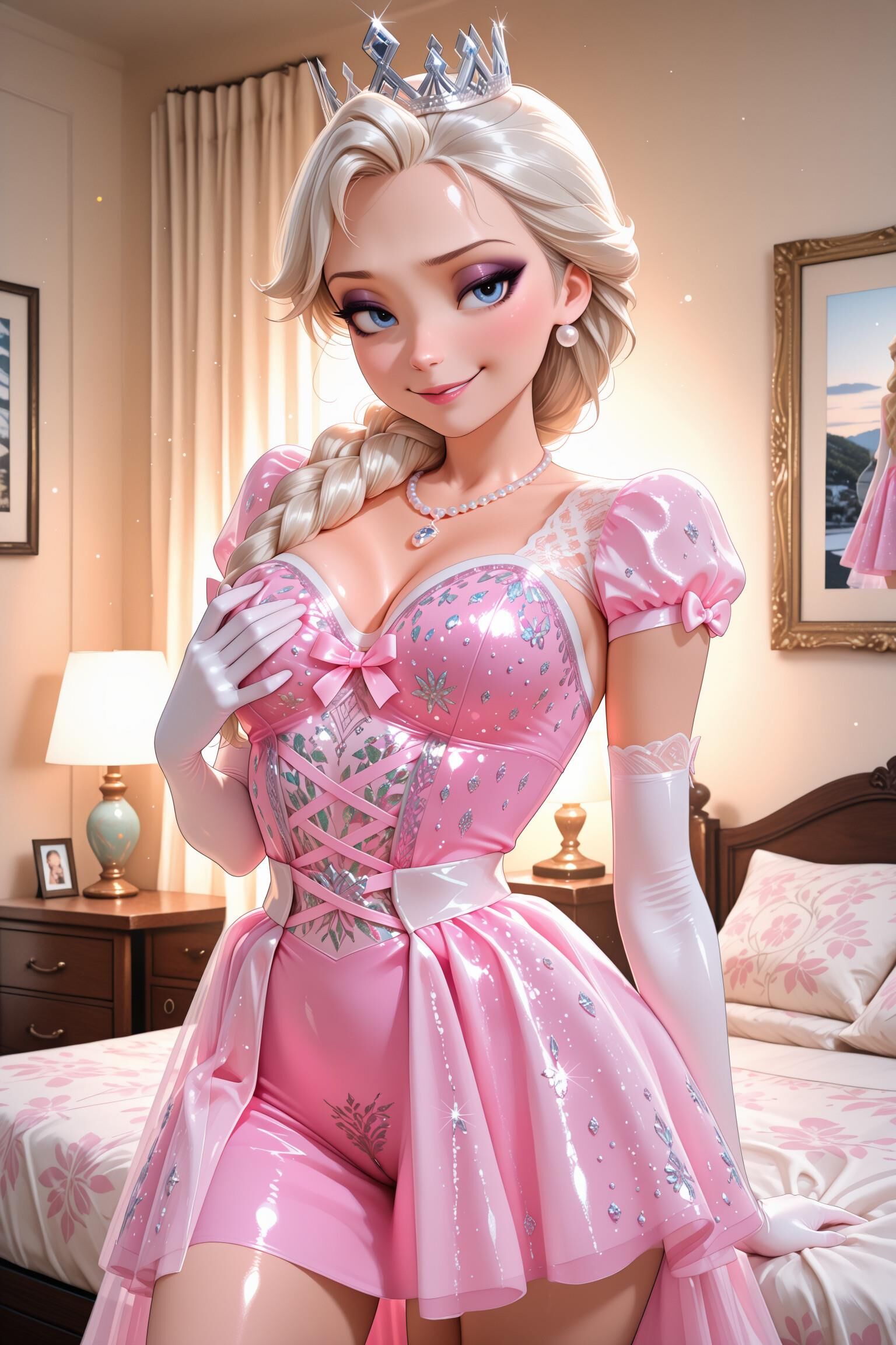 Elsa X Slutty Princess Dress