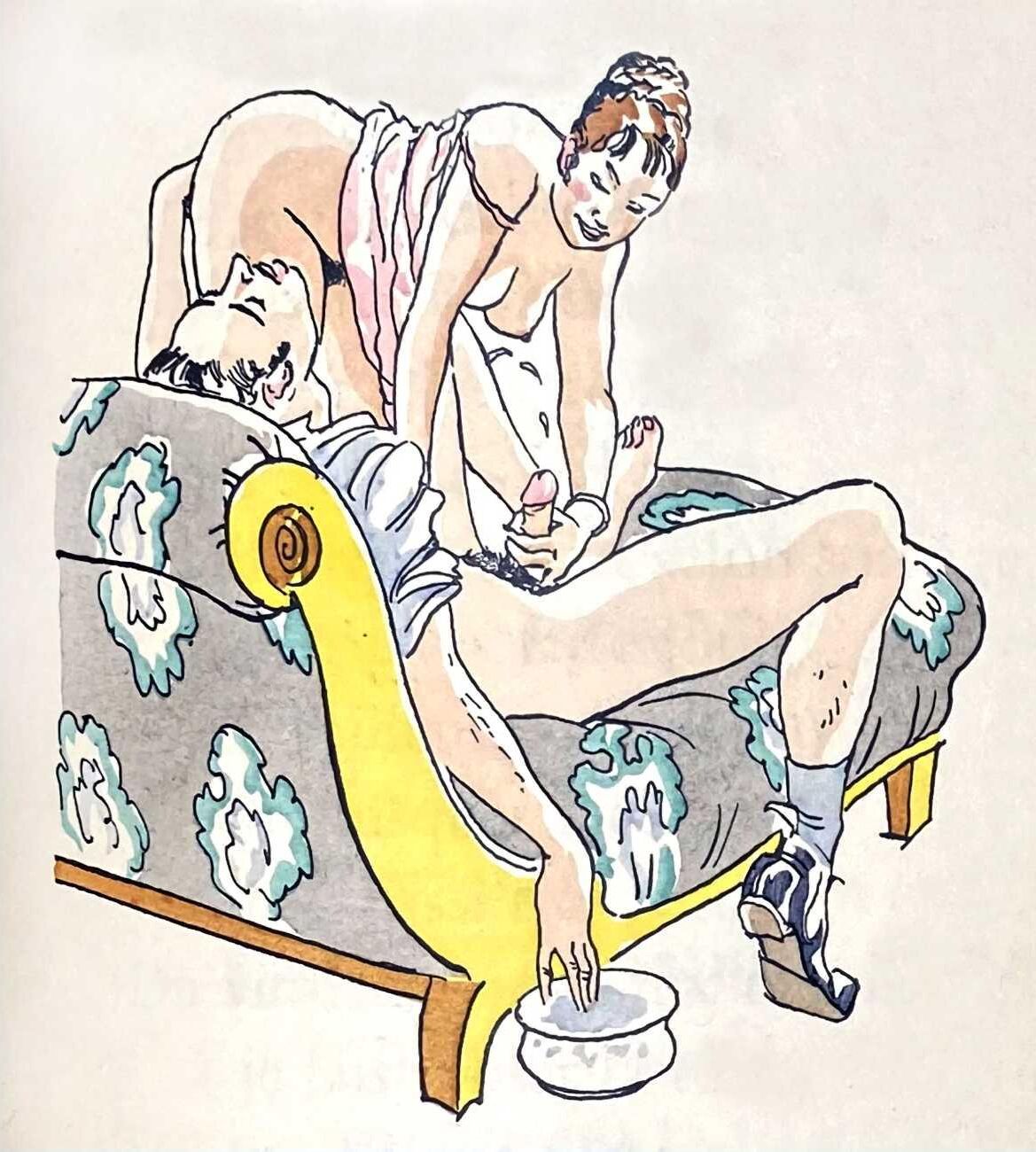 Rojan Vintage Femdom Art