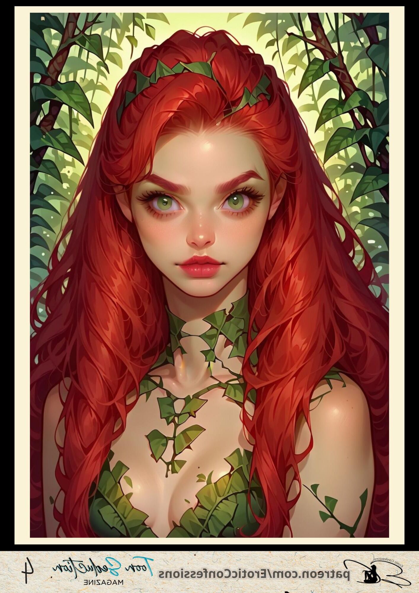 Poison Ivy Voyeur Photoshoot