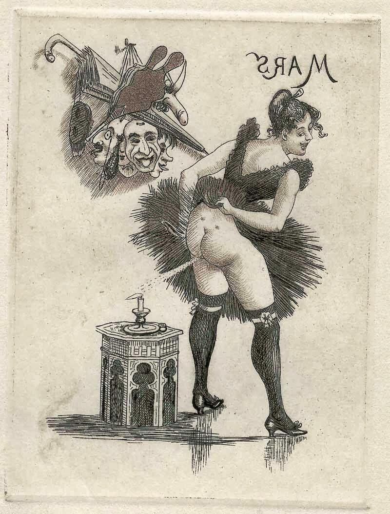 La galería de arte de la sala de suciedad