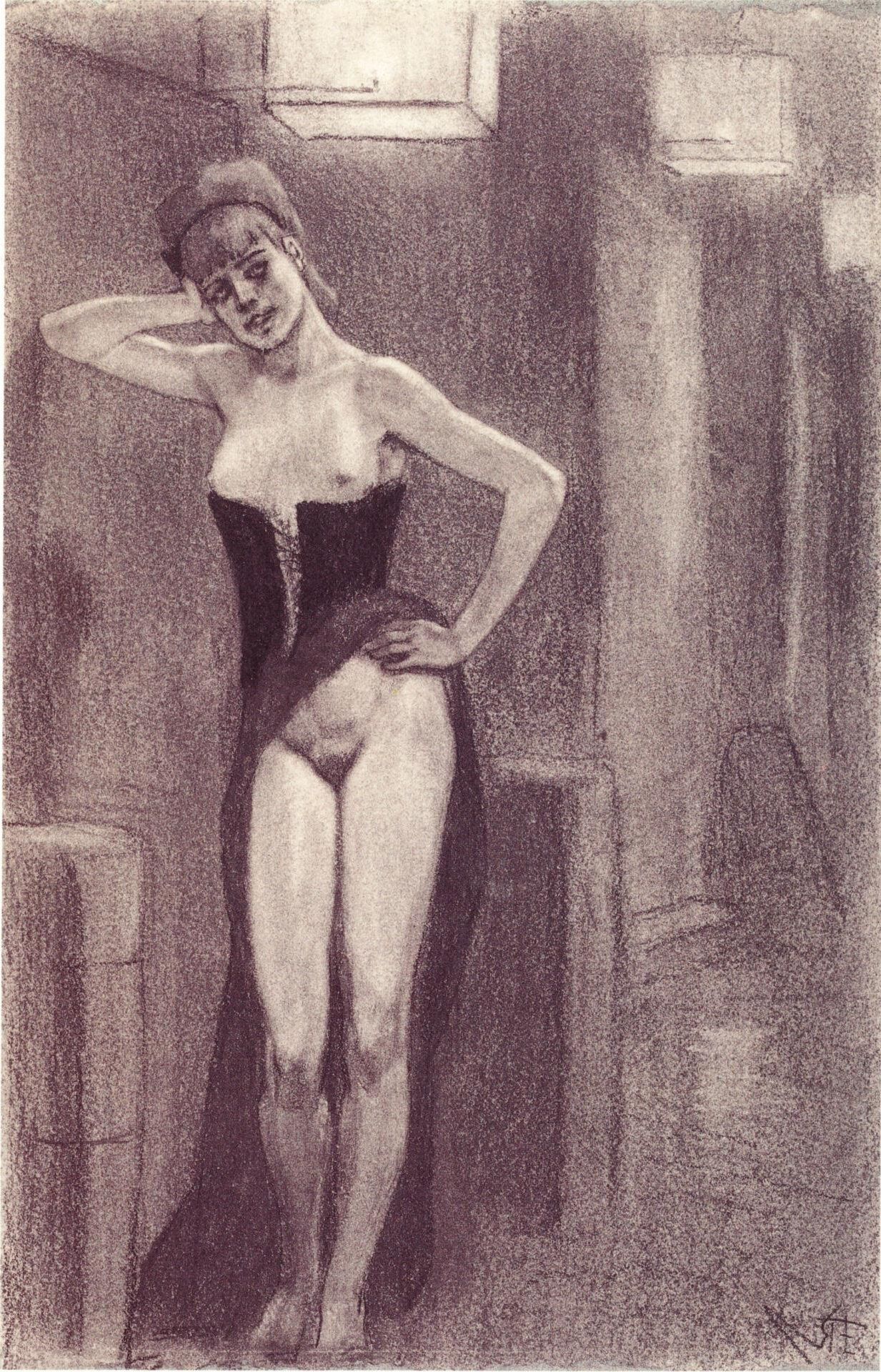 La galería de arte de la sala de suciedad
