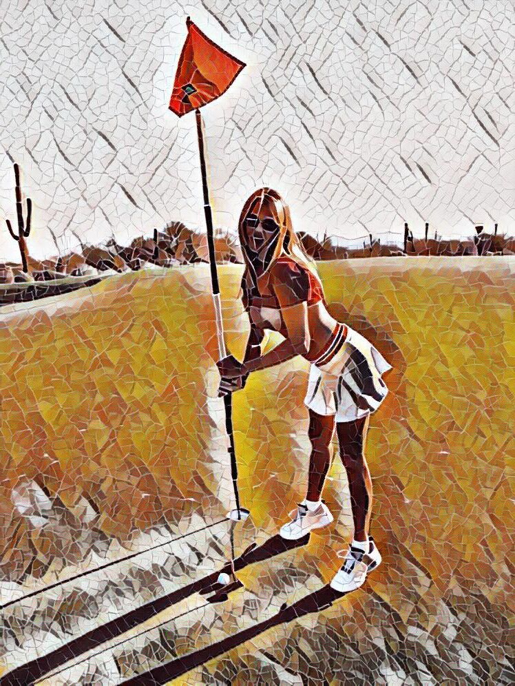 Dreaming of nude sexy ladies on the golfcourse#