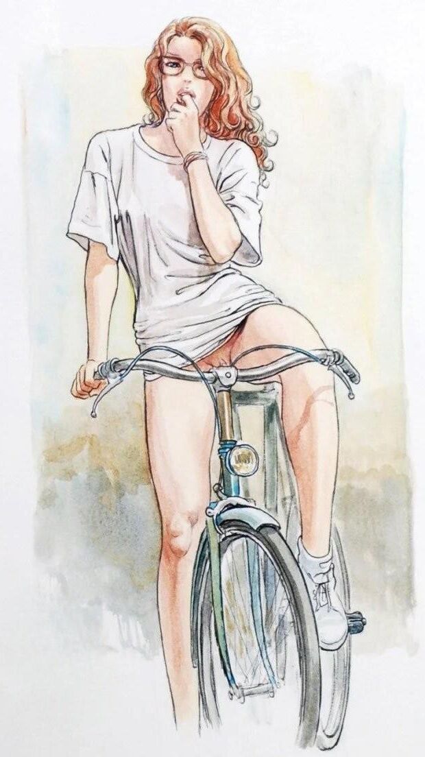 Hott e diversão sexy de desenho animado