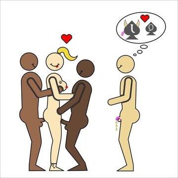 Símbolos favoritos do cuckold