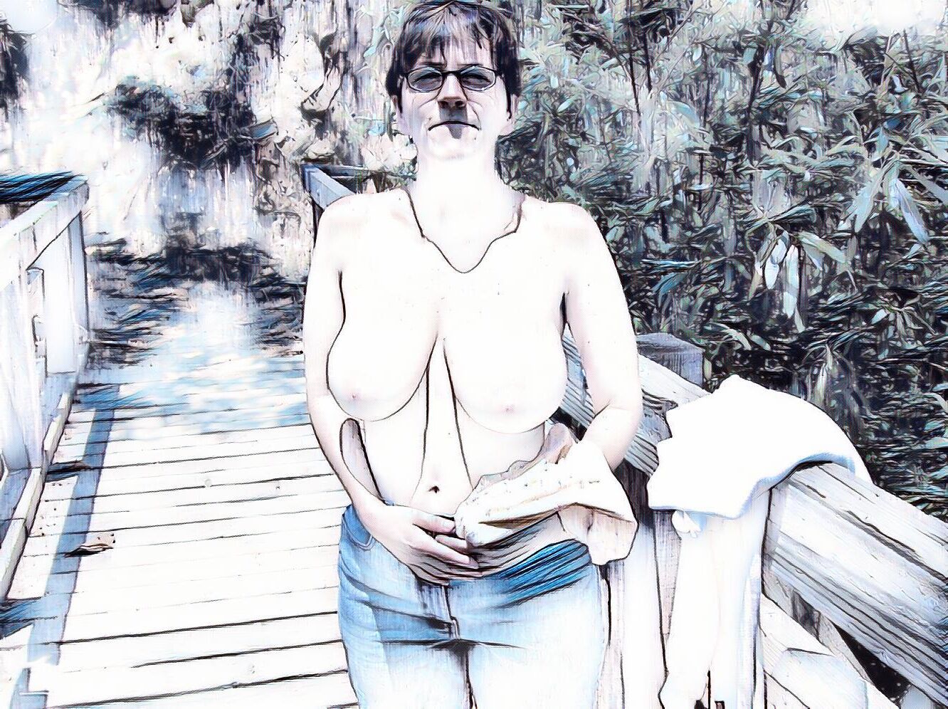 Senhores sexy com óculos