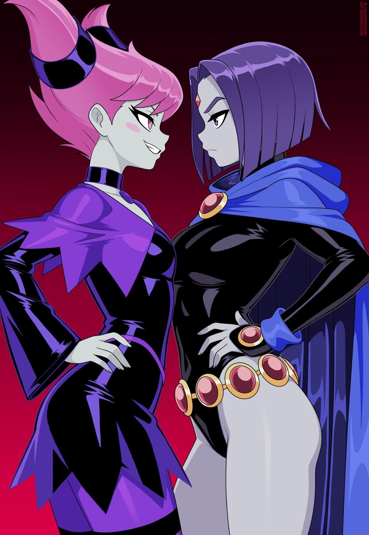 Hott e diversão sexy de desenho animado