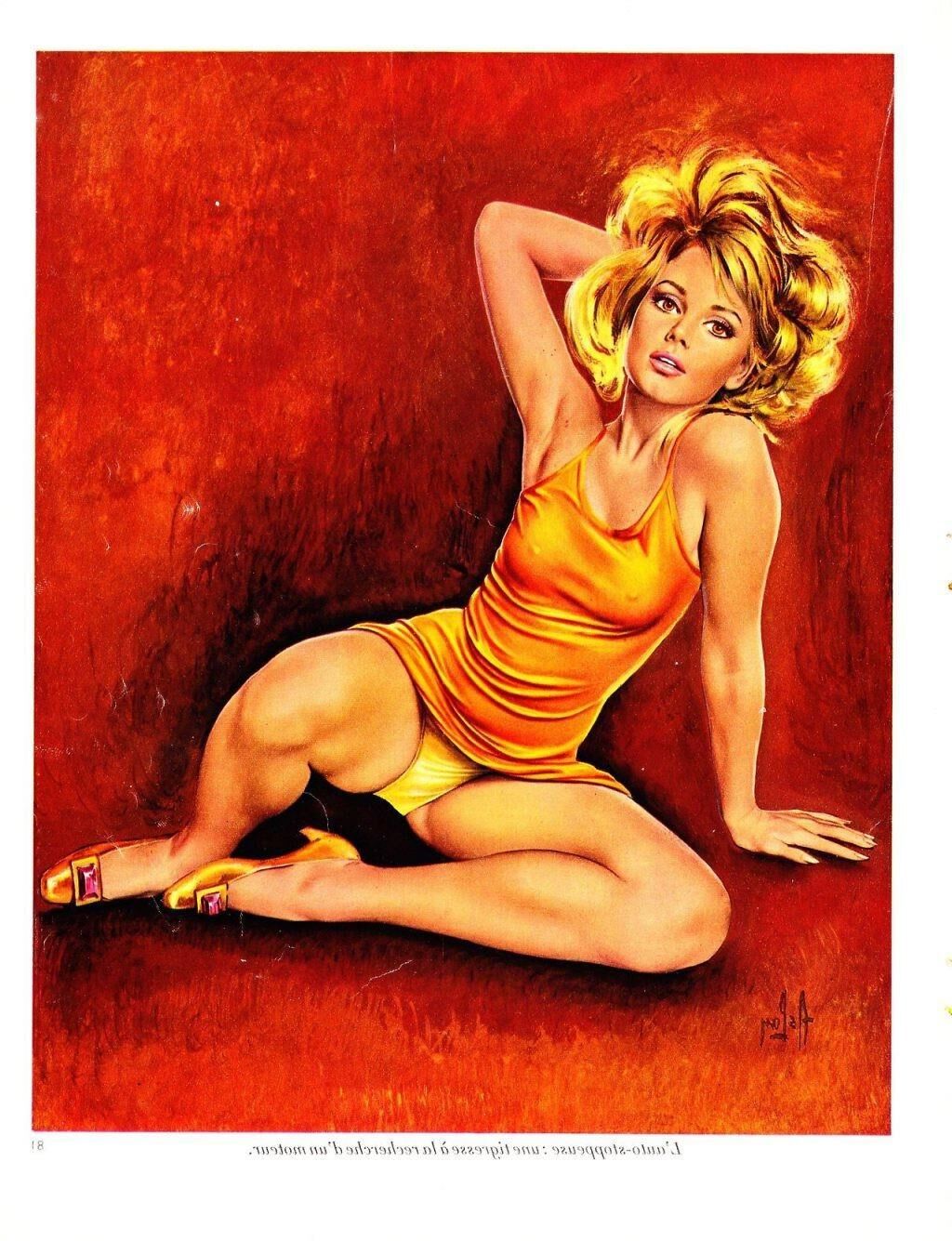 Hott e diversão sexy de desenho animado